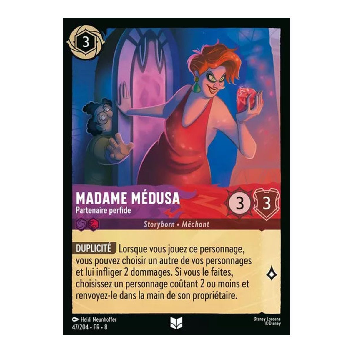 Madame Medusa, Treacherous Partner - 47/204 - ROJ - The Reign of Jafar - Uncommon - French