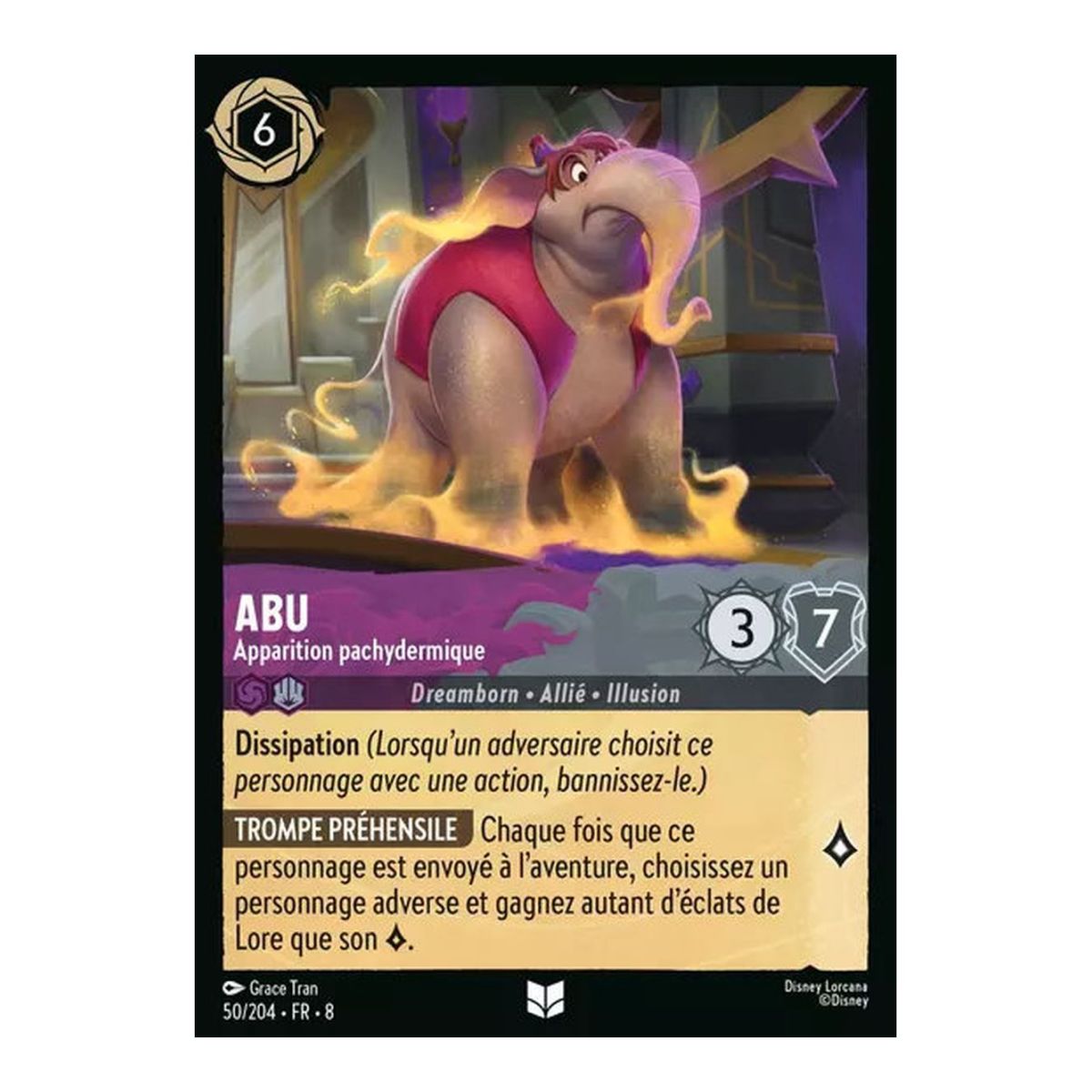 Abu, Pachydermic Apparition - 50/204 - ROJ - The Reign of Jafar - Uncommon - French