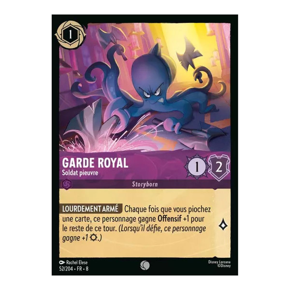 Royal Guard, Octopus Soldier - 52/204 - ROJ - The Reign of Jafar - Common - French