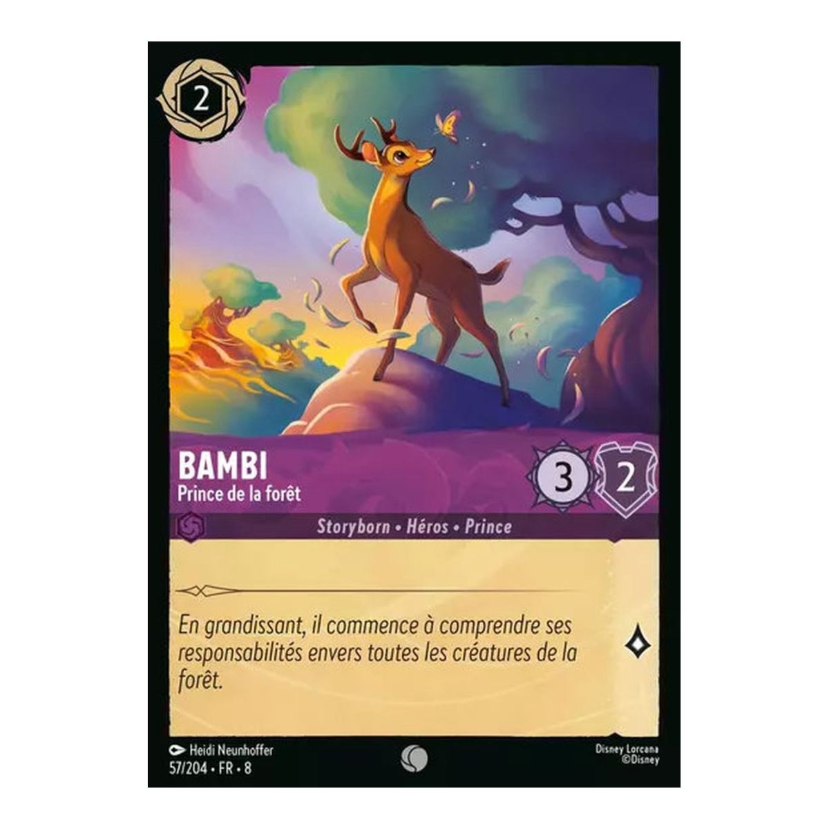 Bambi, Prince of the Forest - 57/204 - ROJ - The Reign of Jafar - Common - French