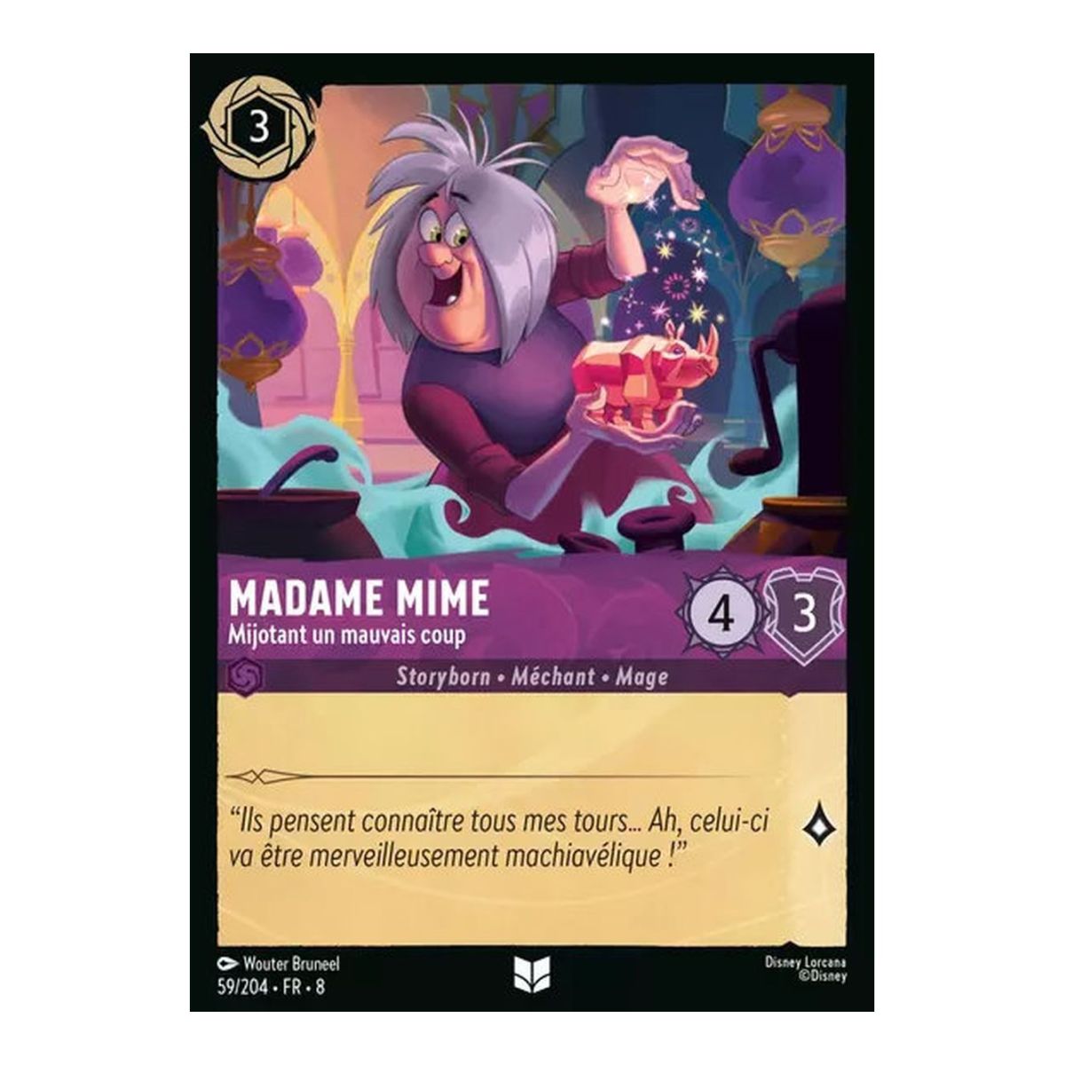 Madame Mime, Up to Mischief - 59/204 - ROJ - The Reign of Jafar - Brilliant - Premium - French