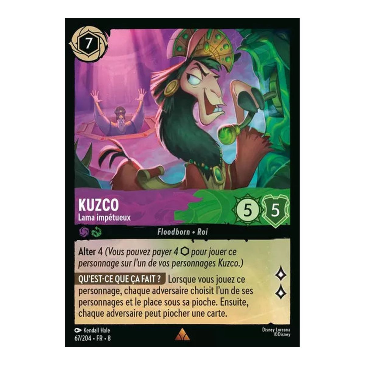 Kuzco, the Impetuous Llama - 67/204 - ROJ - Reign of Jafar - Rare - French