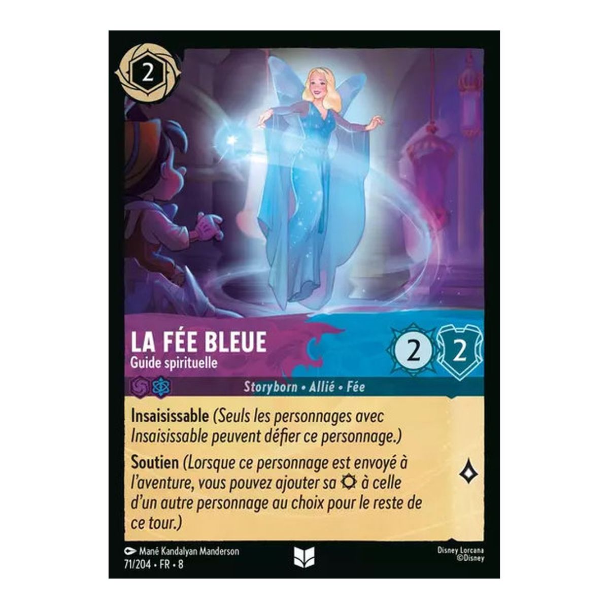 The Blue Fairy, Spiritual Guide - 71/204 - ROJ - The Reign of Jafar - Brilliant - Premium - French