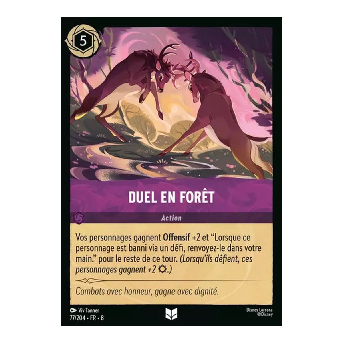 Duel in the Forest - 77/204 - ROJ - The Reign of Jafar - Uncommon - French