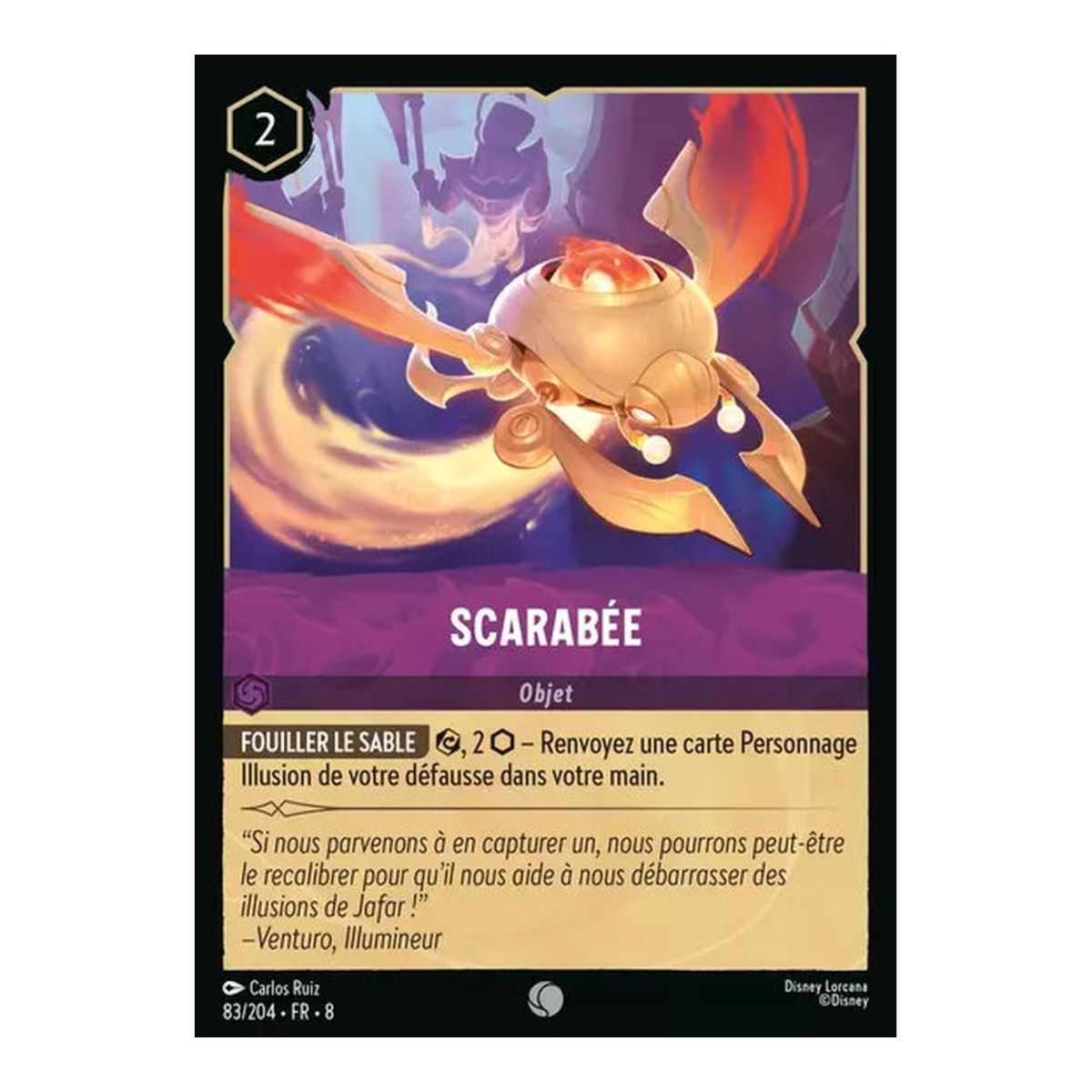 Scarab - 83/204 - ROJ - The Reign of Jafar - Glossy - Premium - French