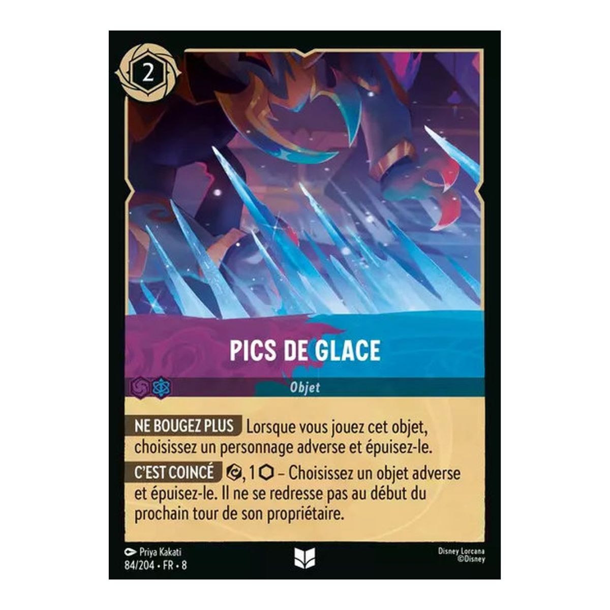 Ice Peaks - 84/204 - ROJ - The Reign of Jafar - Uncommon - French