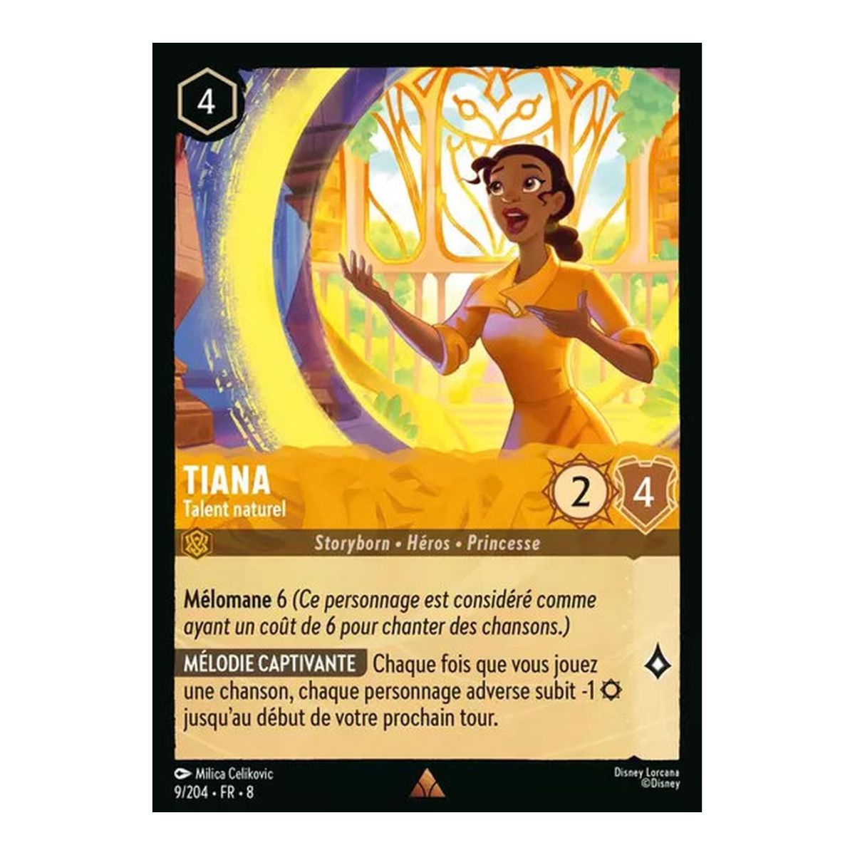 Tiana, Natural Talent - 9/204 - ROJ - Reign of Jafar - Rare - French