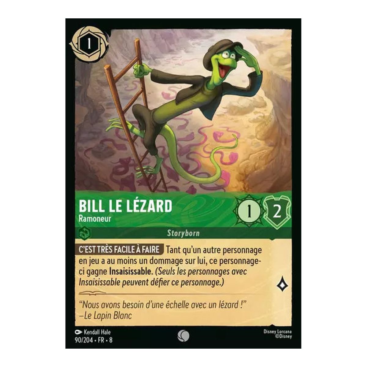 Bill the Lizard, Chimney Sweep - 90/204 - ROJ - The Reign of Jafar - Common - French