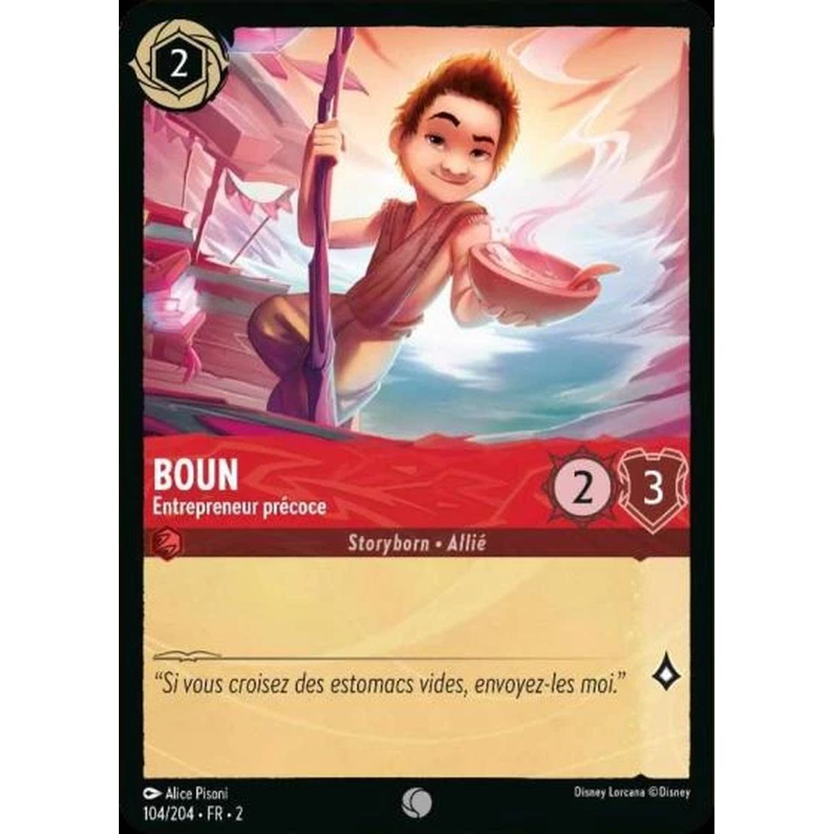 Boun, Early Entrepreneur - 104/204 - ROTF - The Rise of the Floodborn - Commune - French