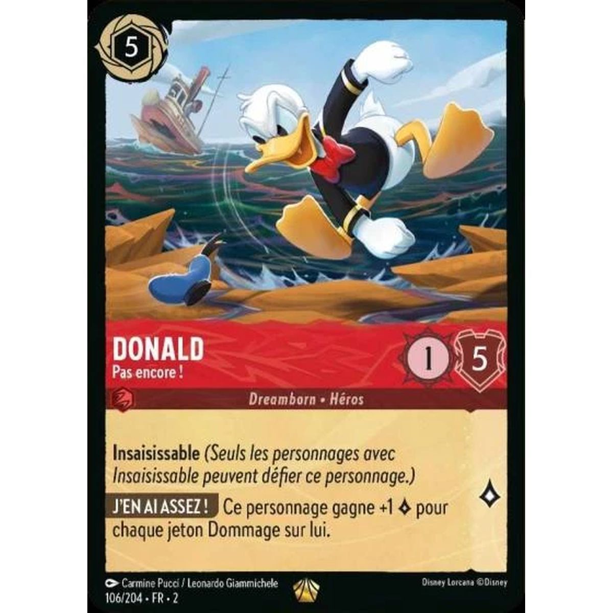 Item Donald, Not yet! - 106/204 - ROTF - Rise of the Floodborn - Legendary - French