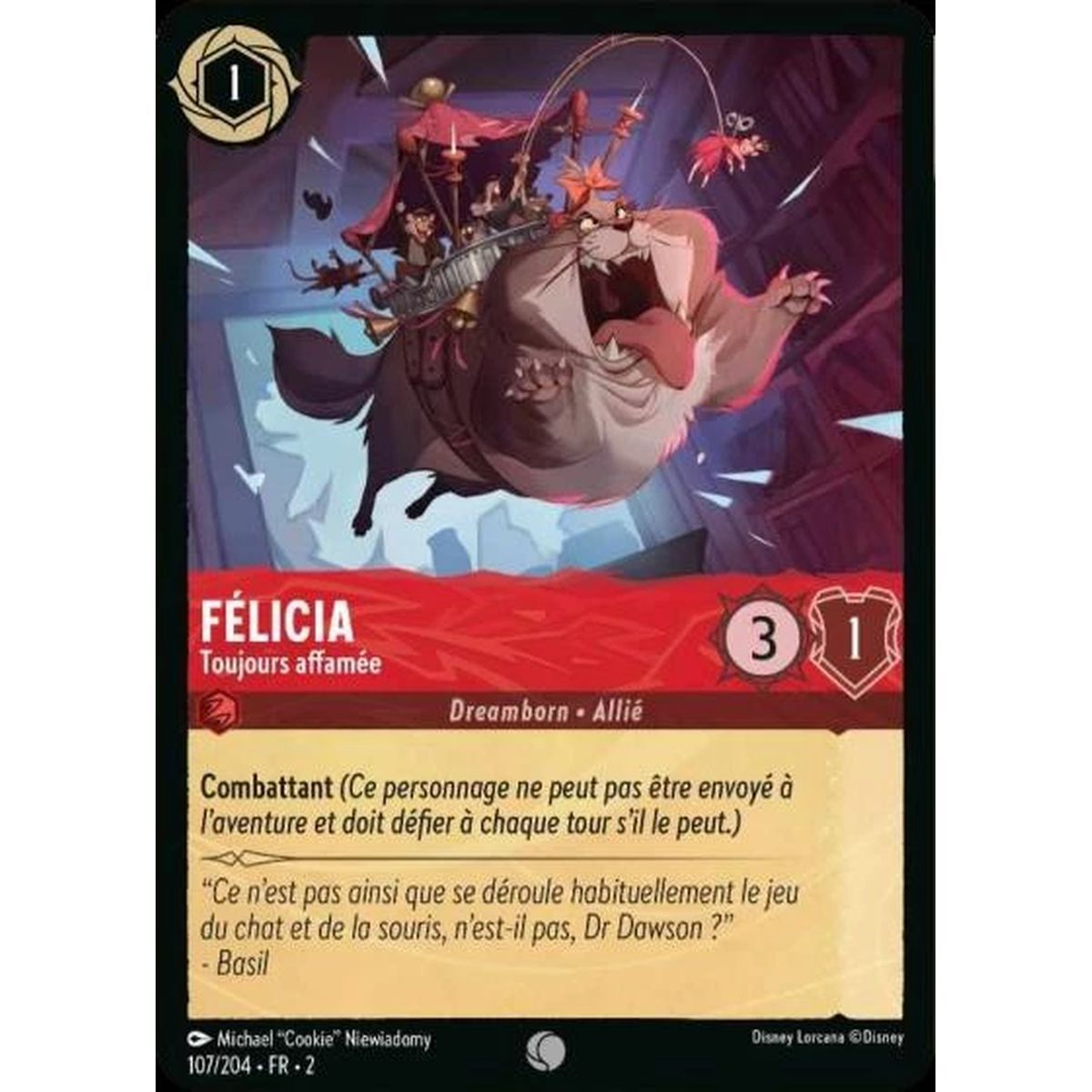 Felicia, Always Hungry - 107/204 - ROTF - The Rise of the Floodborn - Commune - French