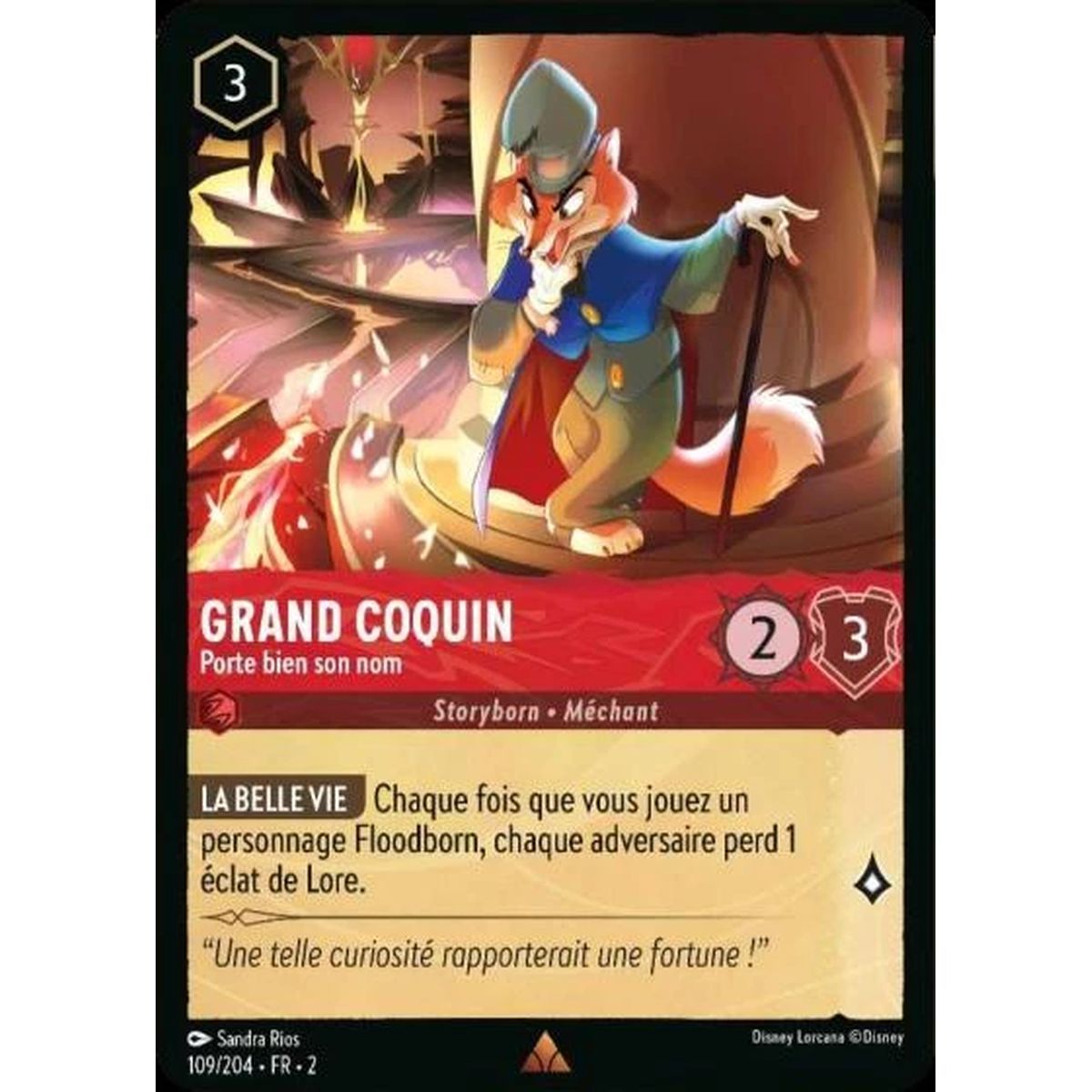 Grand Rascal, Aptly Named - 109/204 - ROTF - The Rise of the Floodborn - Rare - French