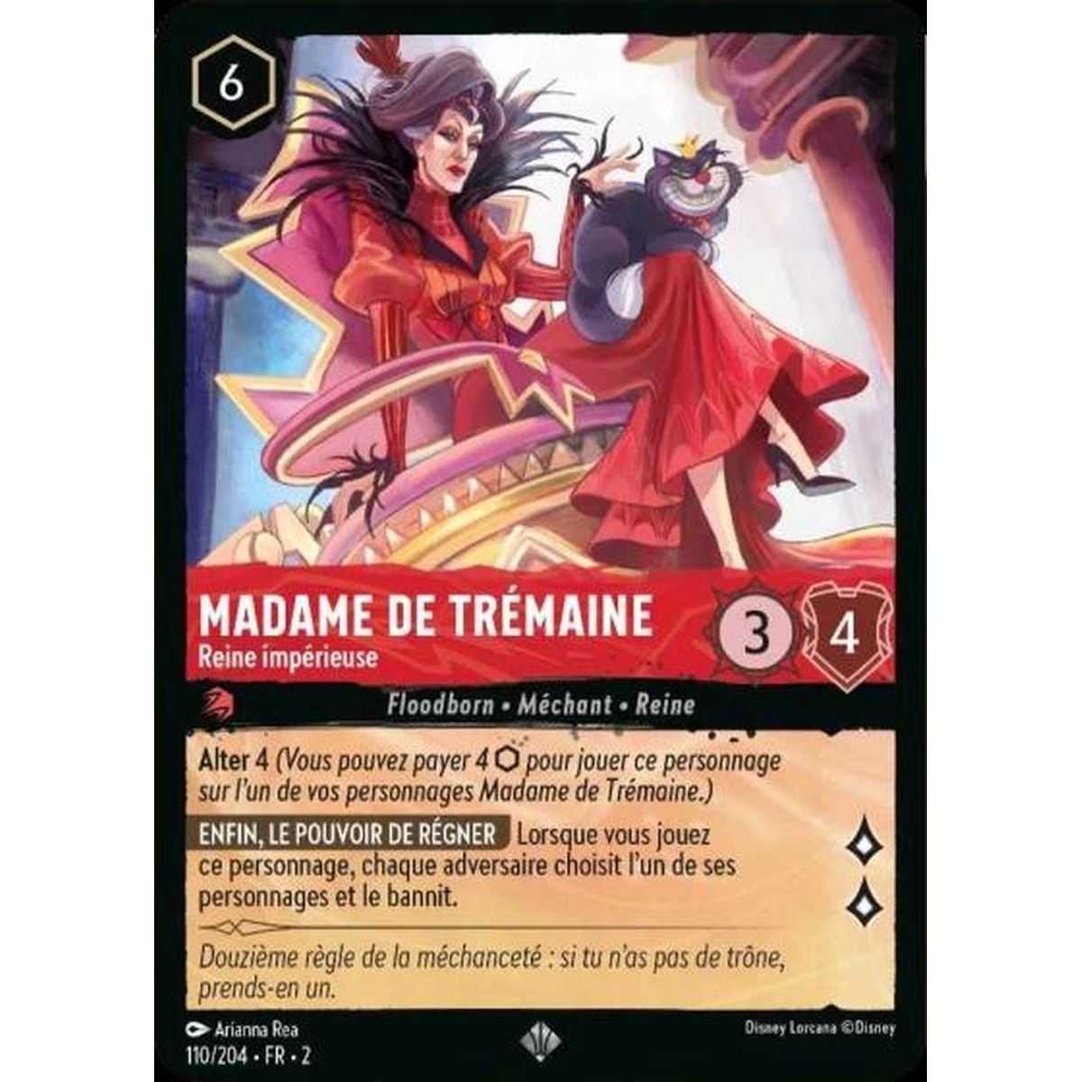 Item Madame de Trémaine, Imperious Queen - 110/204 - ROTF - The Rise of the Floodborn - Super Rare - French