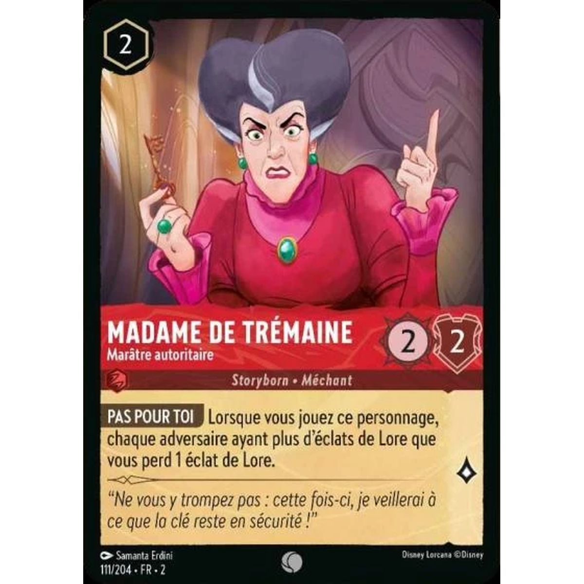 Item Madame de Trémaine, Authoritarian Stepmother - 111/204 - ROTF - The Rise of the Floodborn - Commune - French