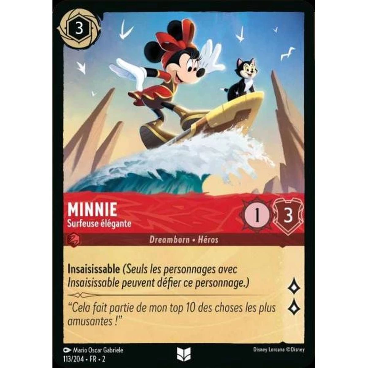 Minnie, Elegant Surfer - 113/204 - ROTF - Rise of the Floodborn - Uncommon - French