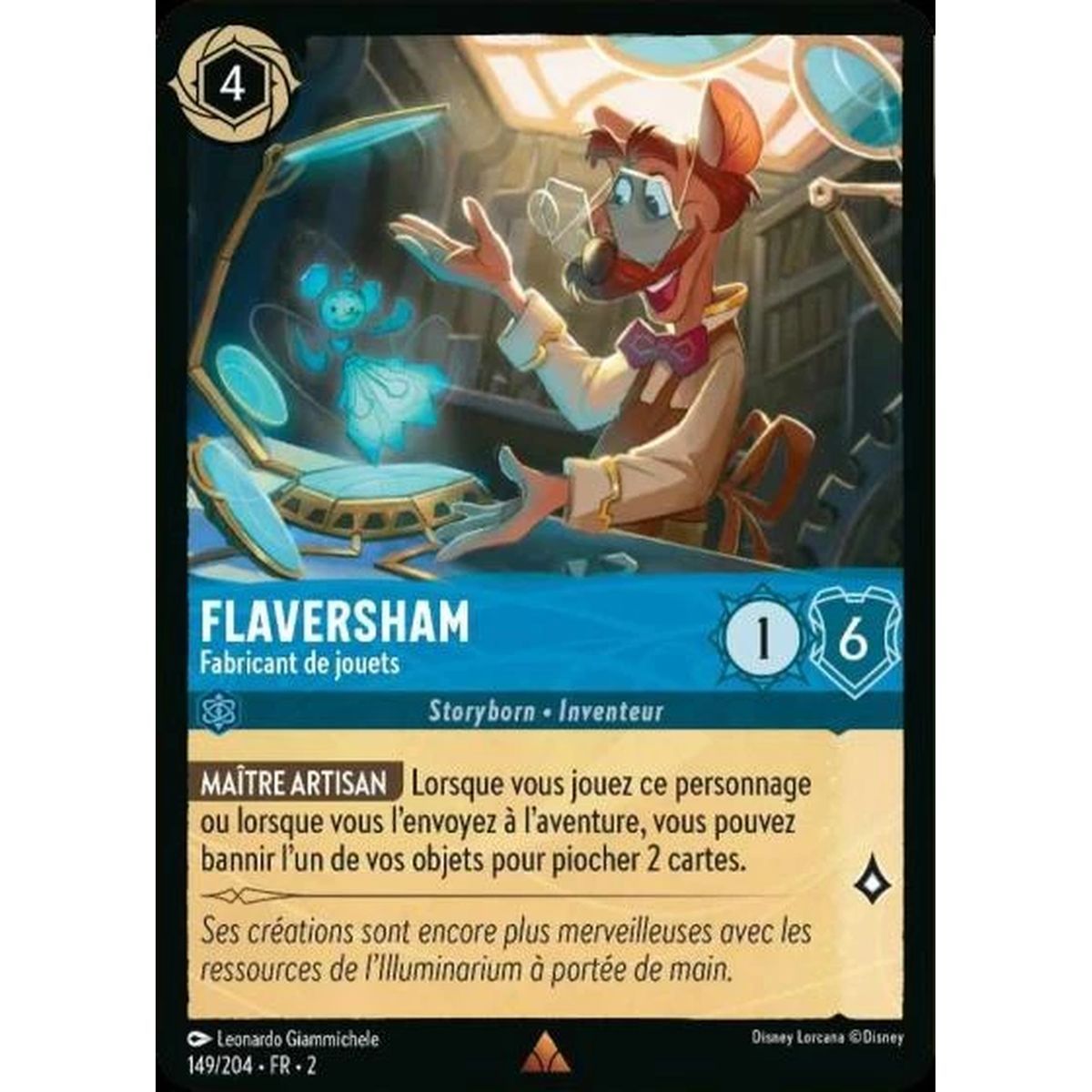 Flaversham, Toymaker - 149/204 - ROTF - The Rise of the Floodborn - Rare - French