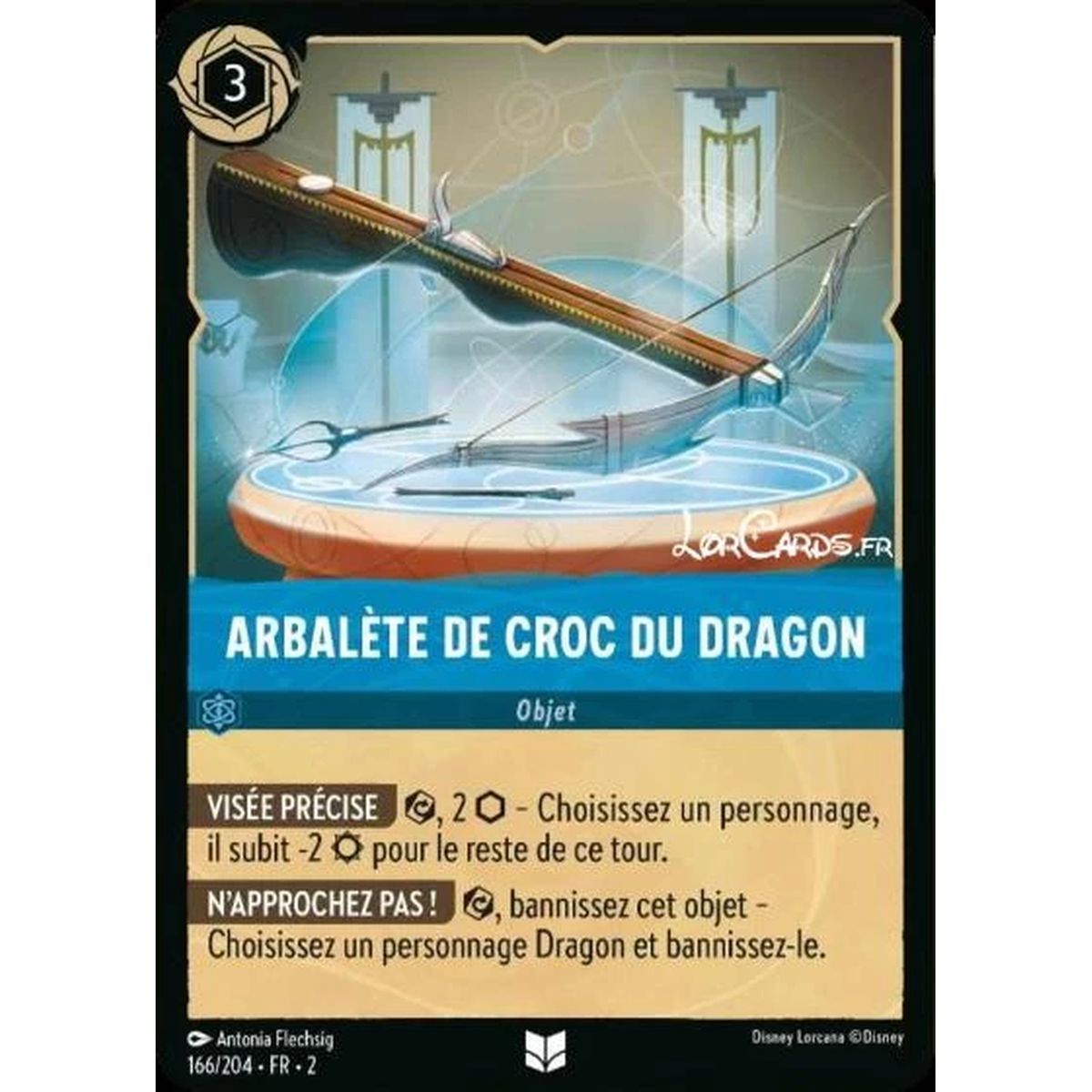 Dragon Fang Crossbow - 166/204 - ROTF - Rise of the Floodborn - Uncommon - French