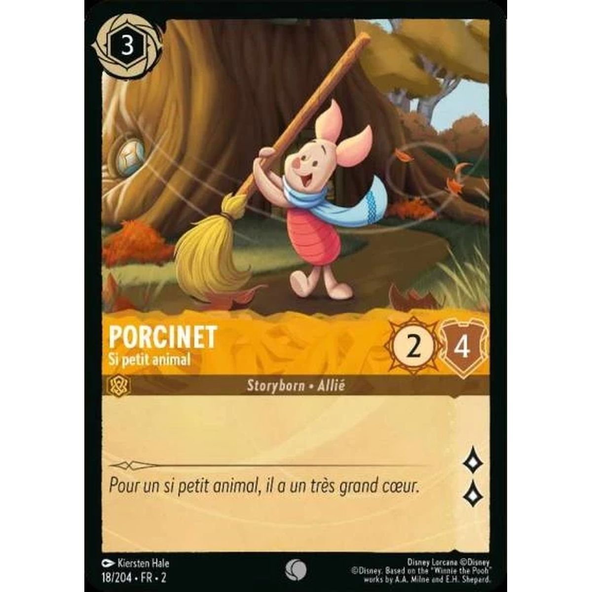 Item Piglet, Such a Small Animal - 18/204 - ROTF - The Rise of the Floodborn - Commune - French