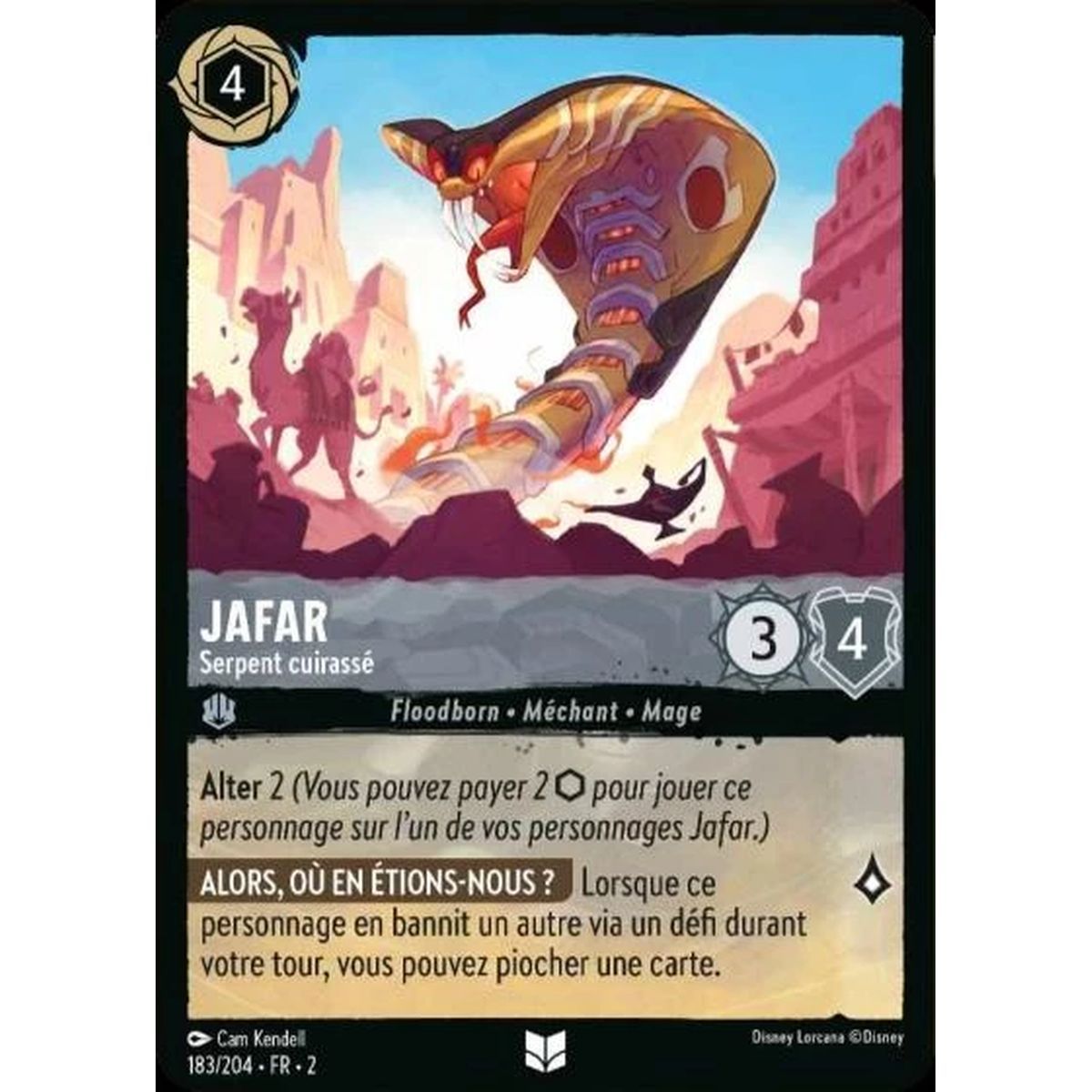 Item Jafar, Armored Serpent - 183/204 - ROTF - Rise of the Floodborn - Uncommon - French