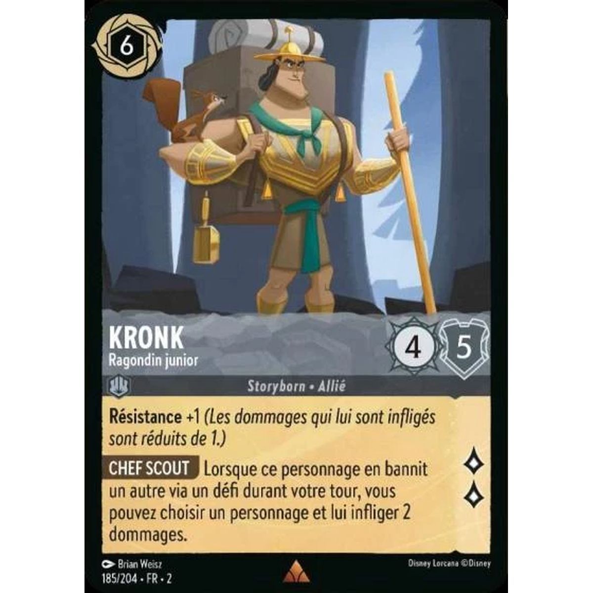 Kronk, Junior Coypu - 185/204 - ROTF - The Rise of the Floodborn - Rare - French