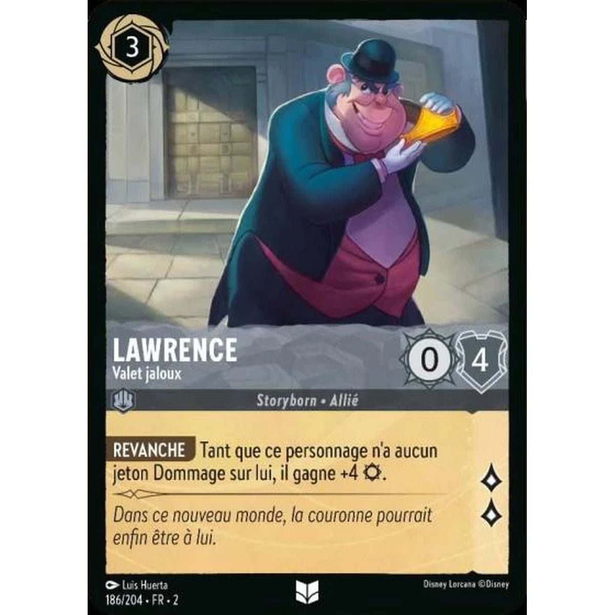 Item Lawrence, Jealous Knave - 186/204 - ROTF - The Rise of the Floodborn - Uncommon - French