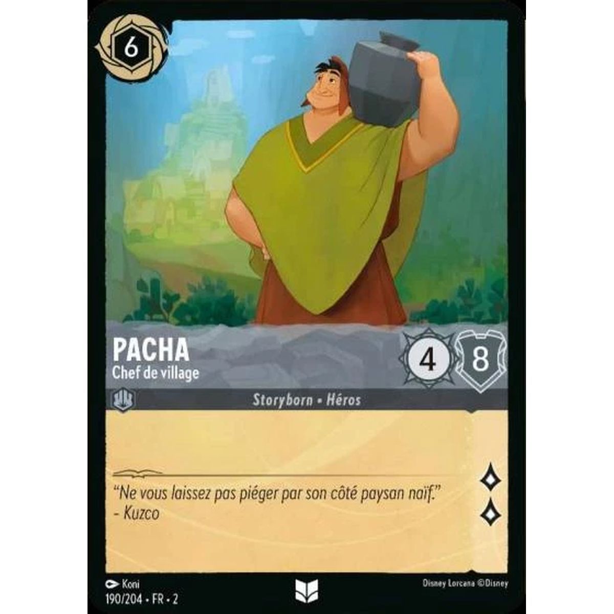 Pasha, Village Chief - 190/204 - ROTF - Rise of the Floodborn - Brilliant - Premium - French