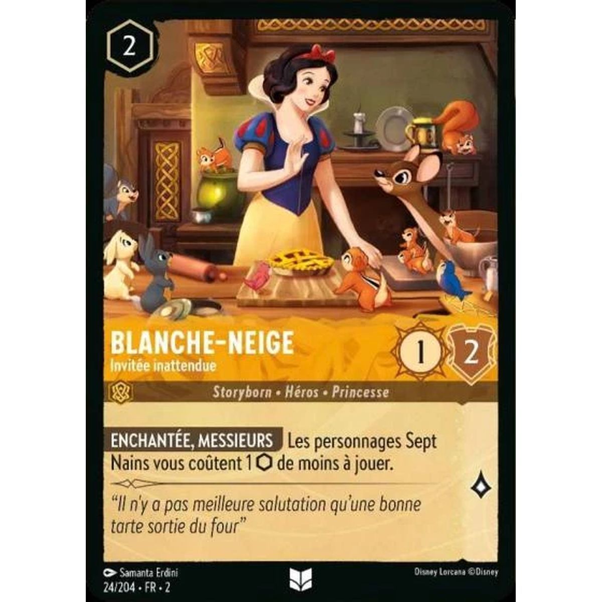 Item Snow White, Unexpected Guest - 24/204 - ROTF - Rise of the Floodborn - Uncommon - French