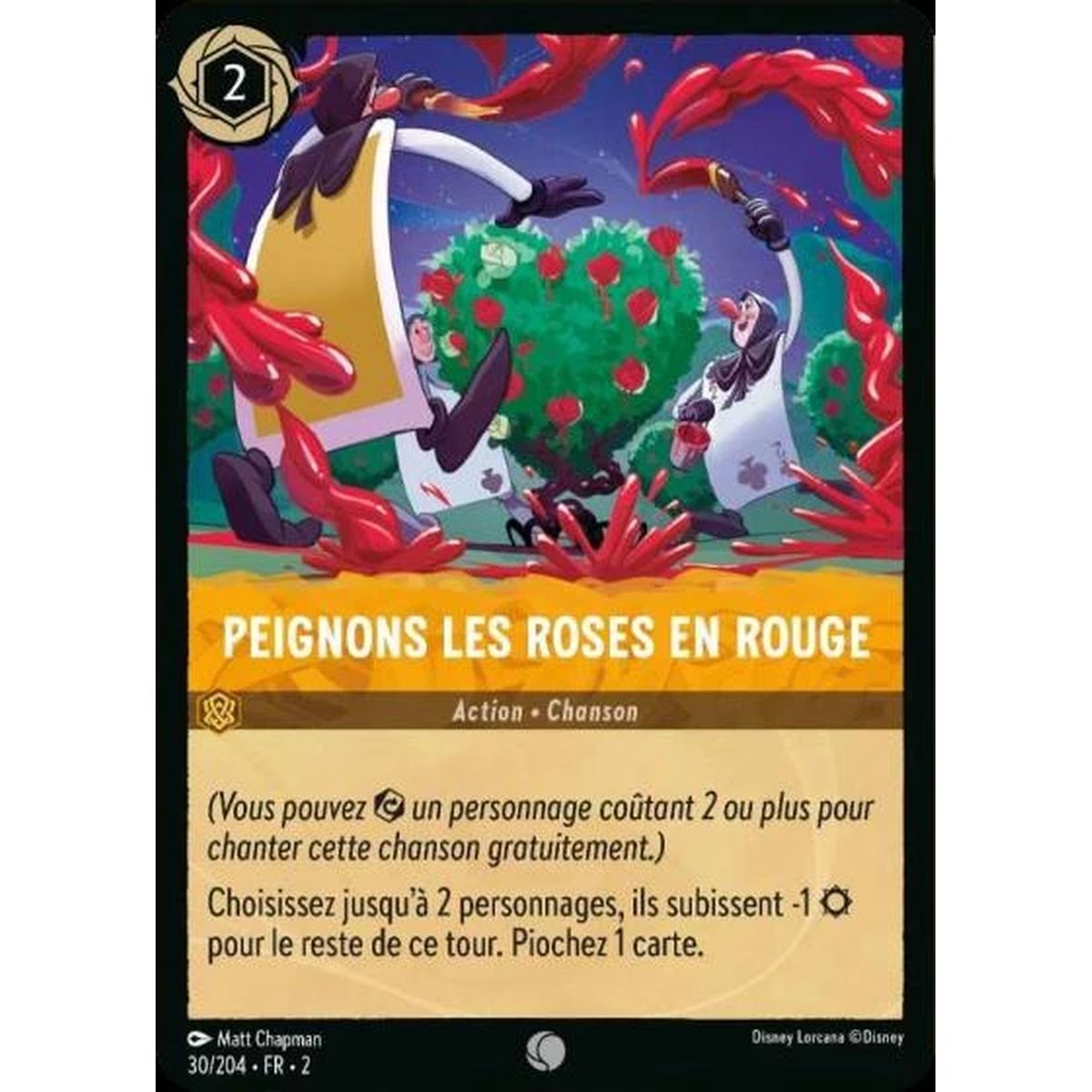 Item Let's paint the roses red - 30/204 - ROTF - The Rise of the Floodborn - Commune - French