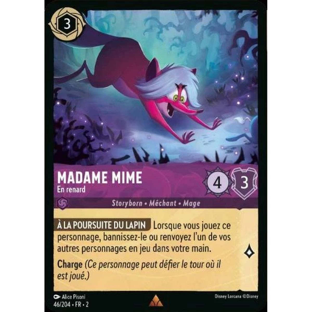 Madame Mime, As a fox - 46/204 - ROTF - The Rise of the Floodborn - Rare - French