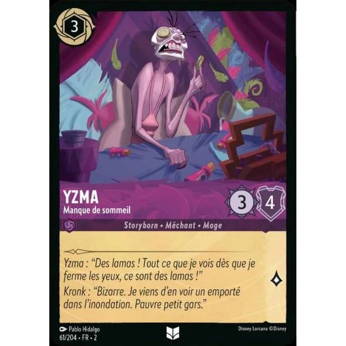 Item Yzma, Lack of sleep - 61/204 - ROTF - Rise of the Floodborn - Uncommon - French