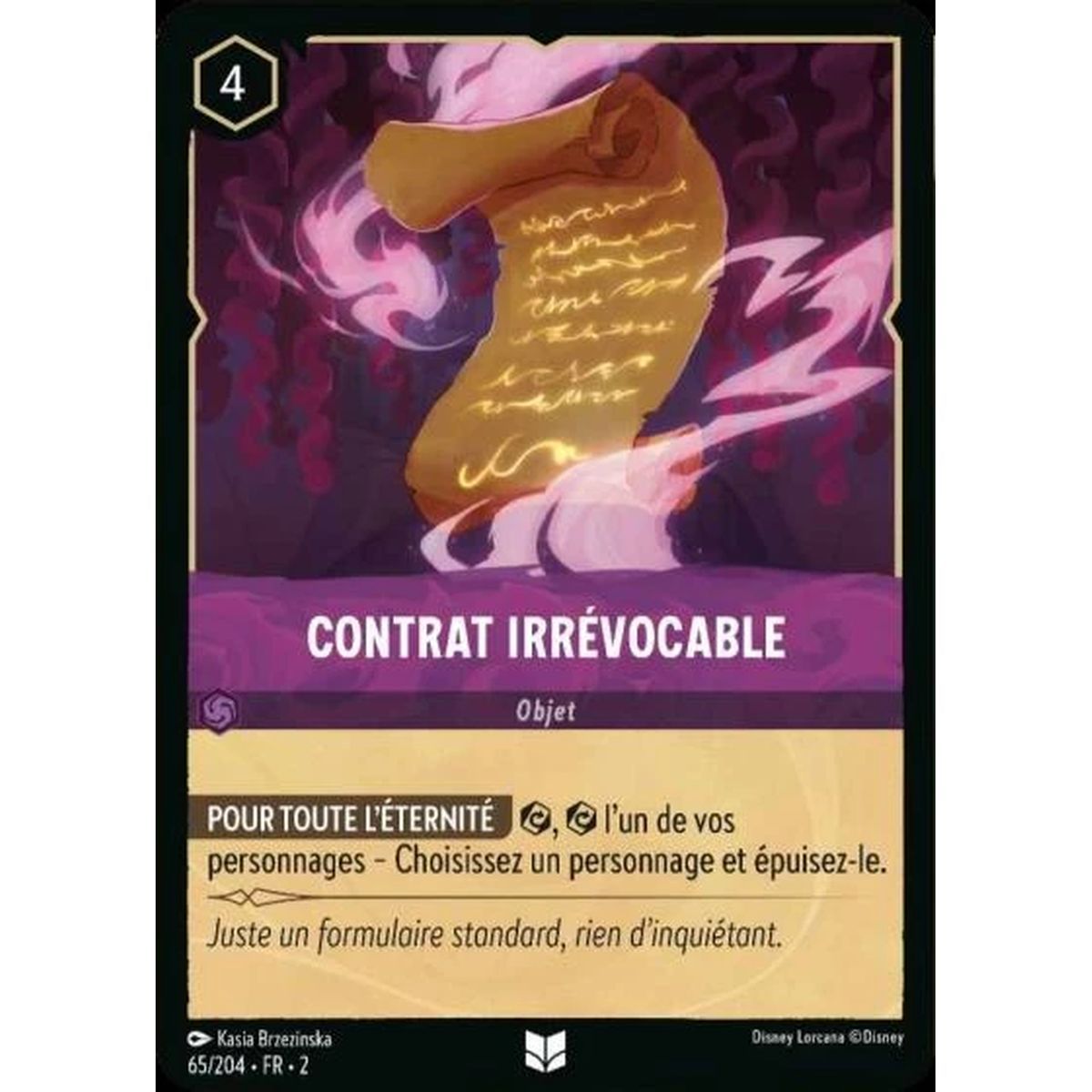 Irrevocable Contract - 65/204 - ROTF - The Rise of the Floodborn - Uncommon - French