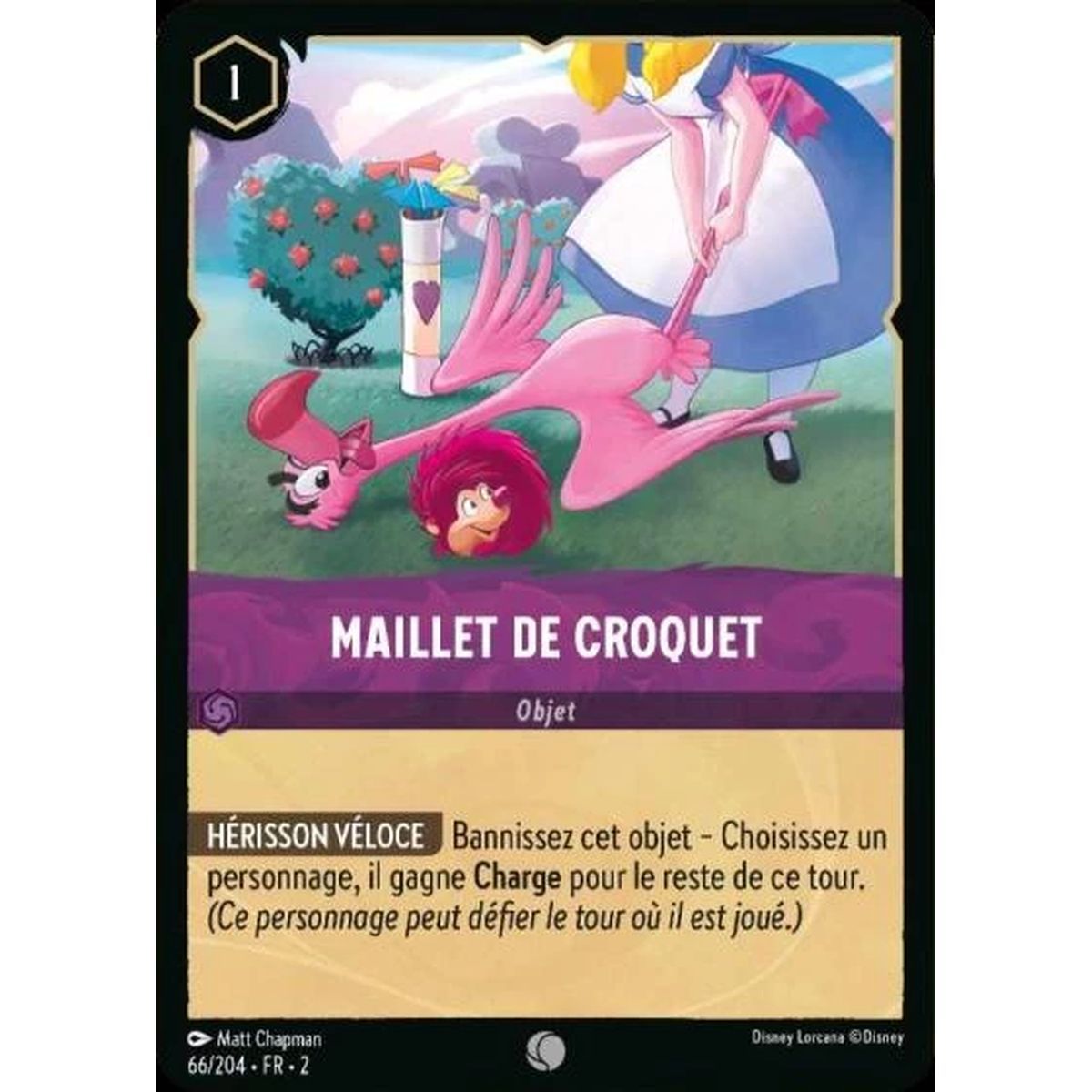 Item Croquet mallet - 66/204 - ROTF - L'Ascension Des Floodborn - Commune - French