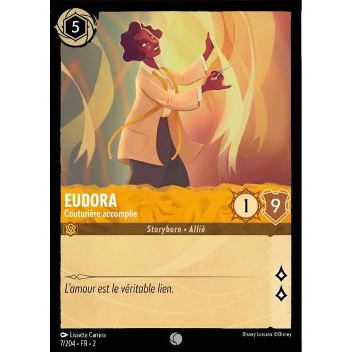 Item Eudora, Accomplished Seamstress - 7/204 - ROTF - The Rise of the Floodborn - Commune - French