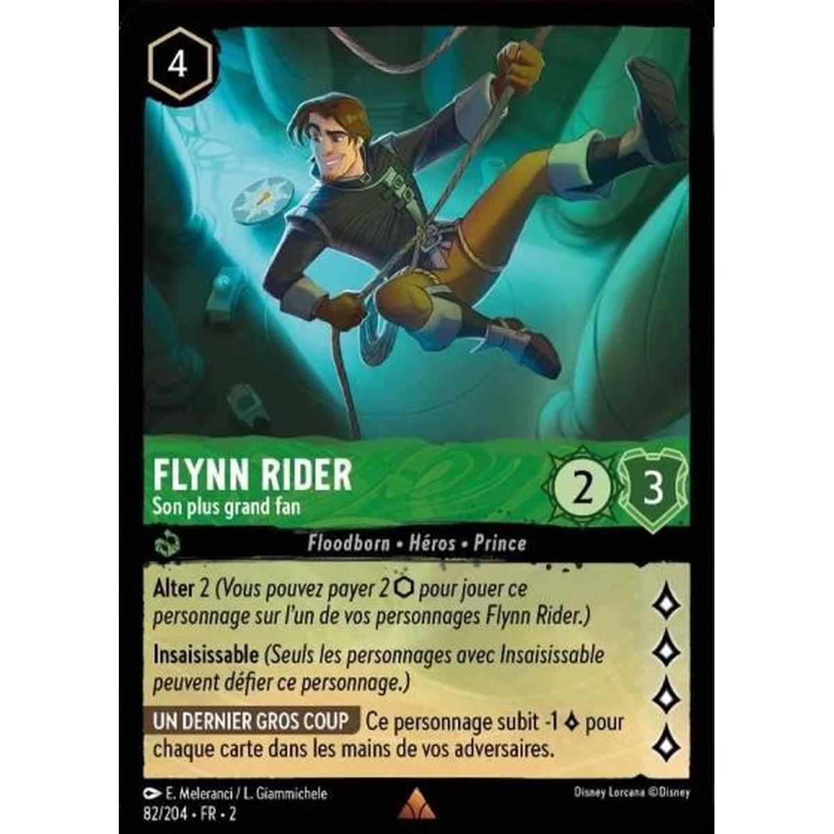 Flynn Rider, His Biggest Fan - 82/204 - ROTF - Rise of the Floodborn - Rare - French