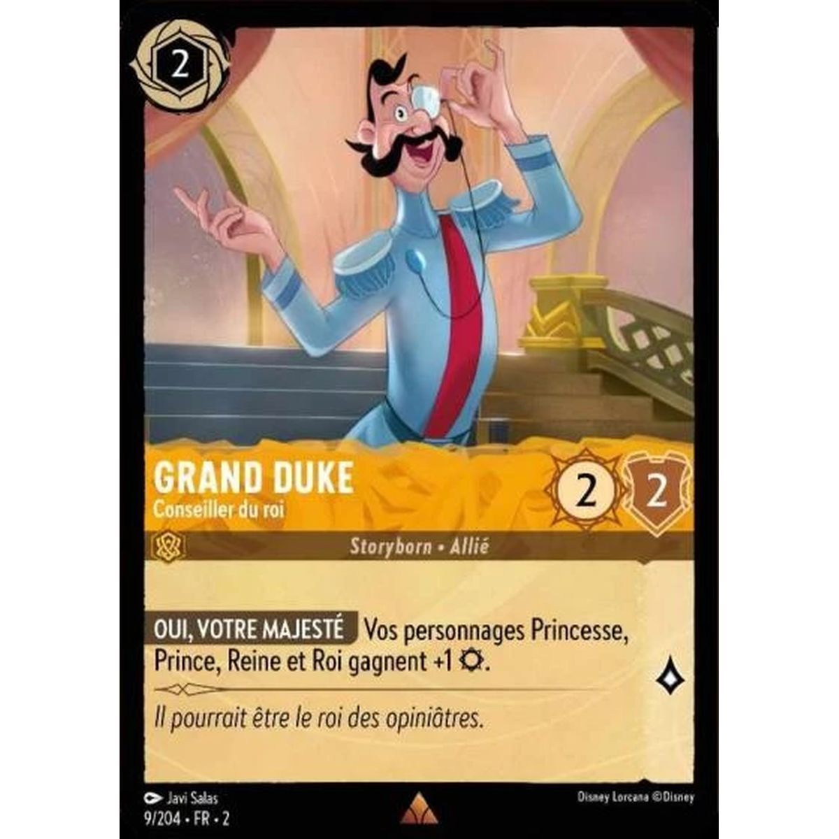 Item Grand Duke, King's Advisor - 9/204 - ROTF - Rise of the Floodborn - Brilliant - Premium - French