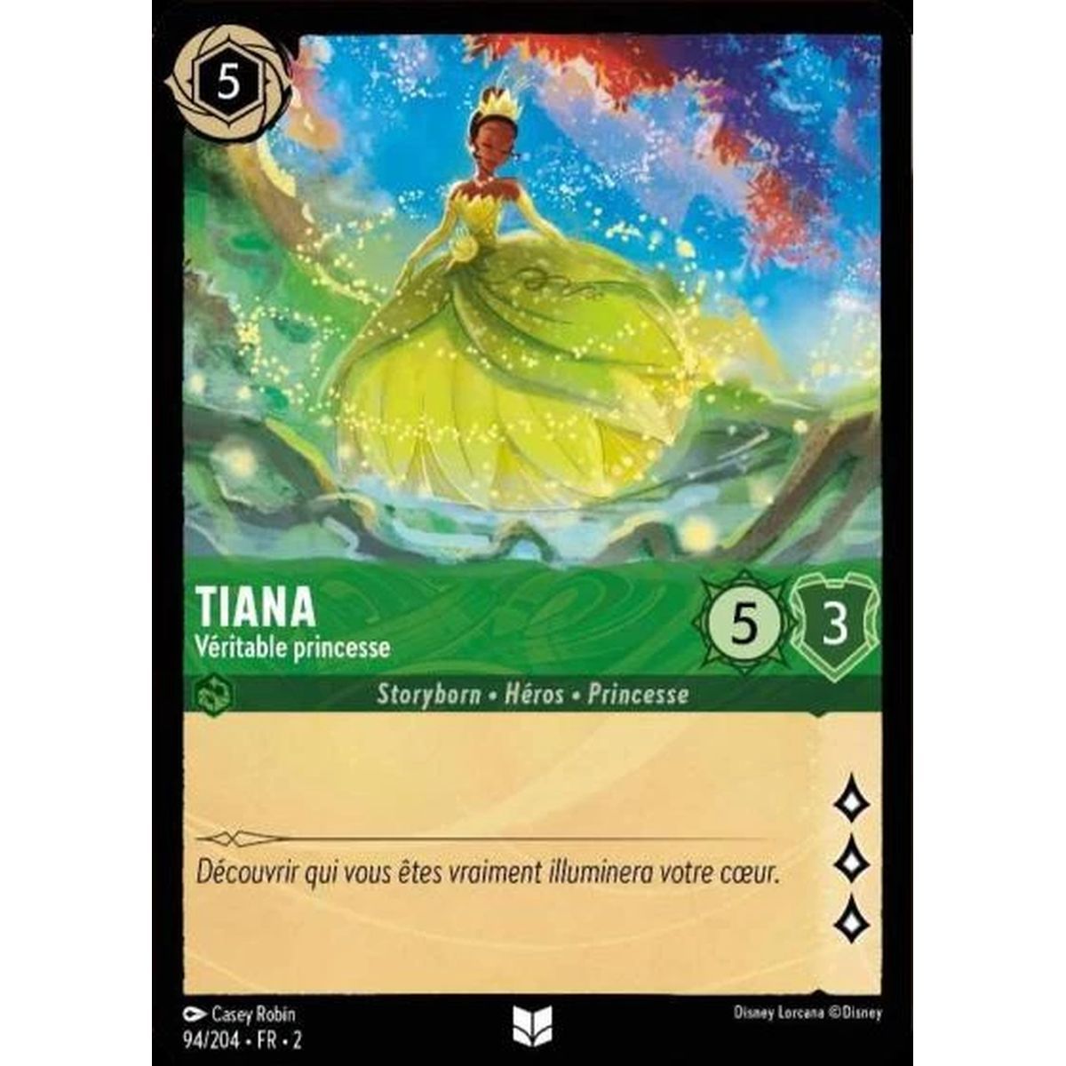 Tiana, True Princess - 94/204 - ROTF - Rise of the Floodborn - Uncommon - French