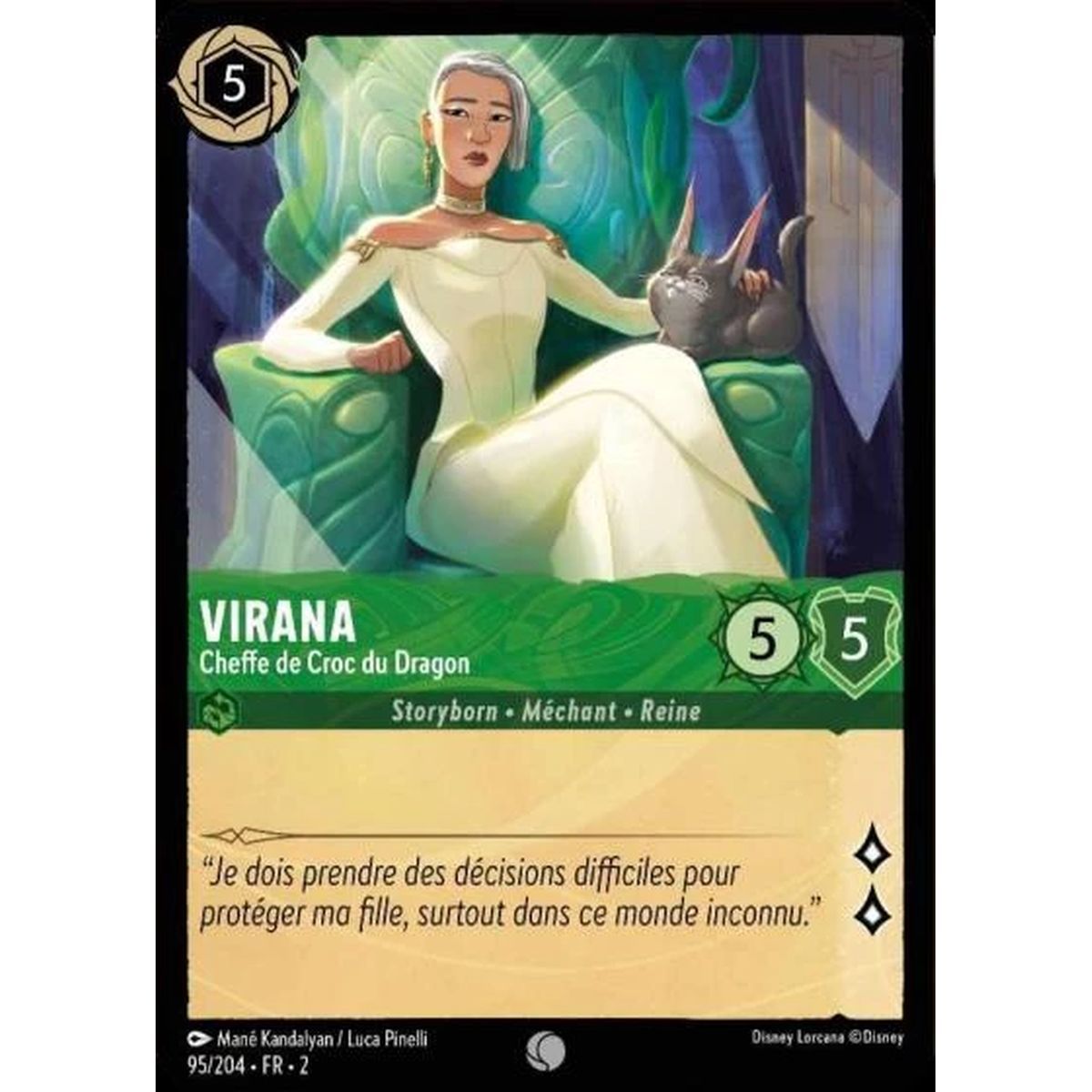 Virana, Head of Dragonfang - 95/204 - ROTF - Rise of the Floodborn - Commune - French