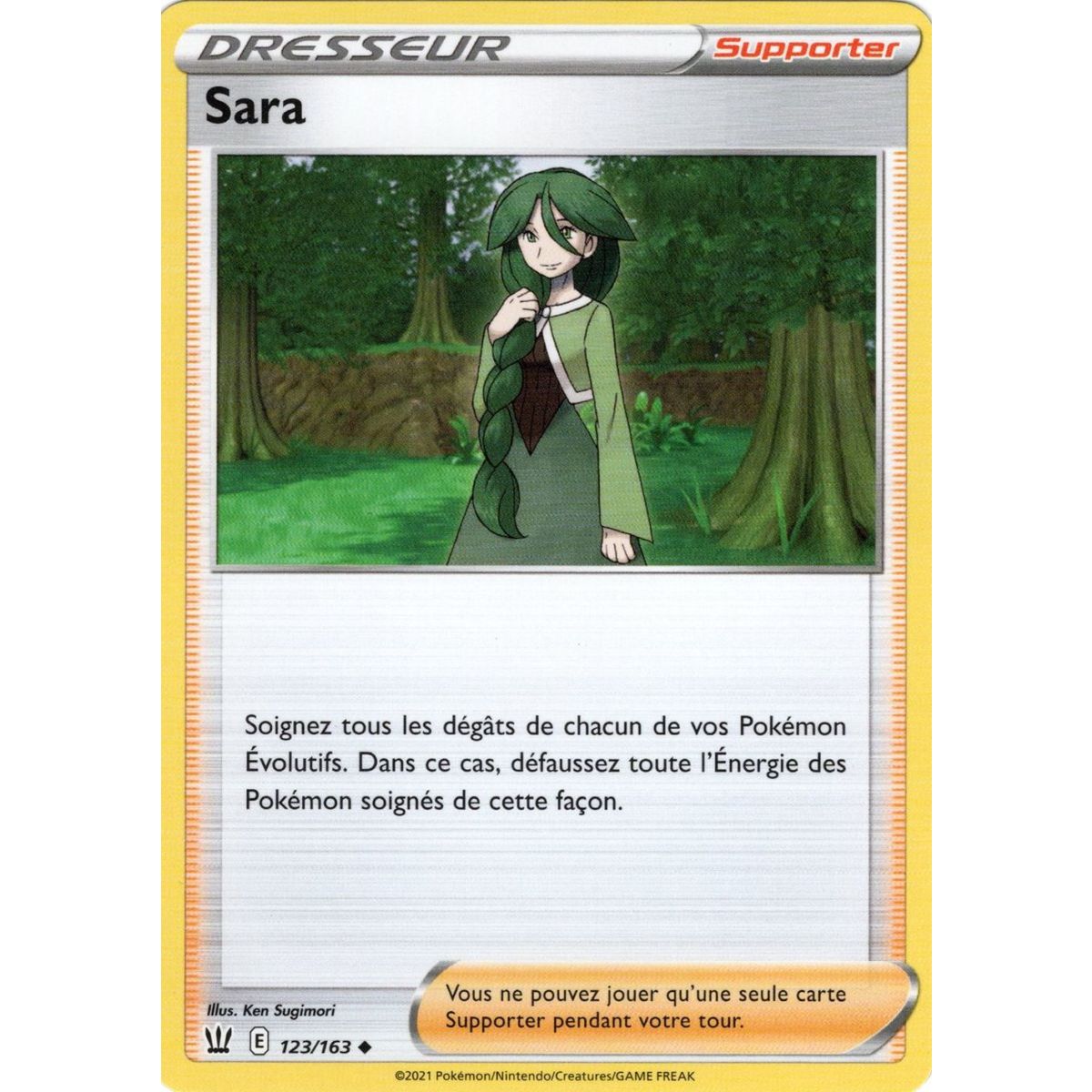 Sara - Uncommon 123/163 - Sword and Shield 5 Combat Style