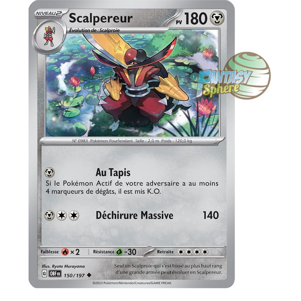 Scalper - Uncommon 150/197 - Scarlet and Purple Obsidian Flames