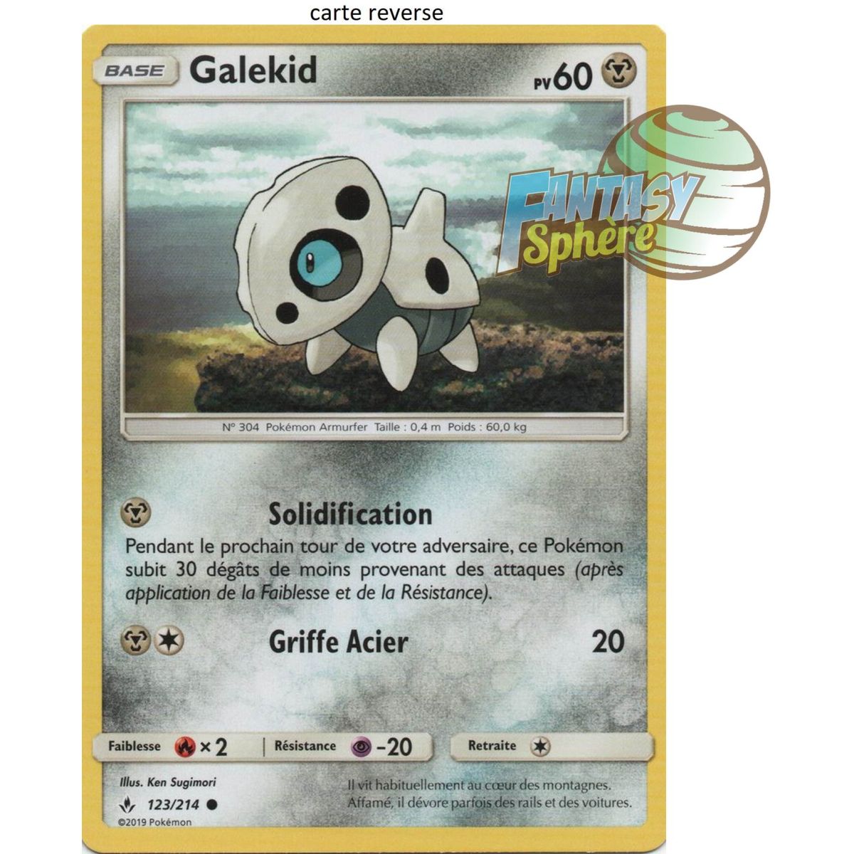 Galekid - Reverse 123/214 - Sun and Moon 10 Infallible Alliance