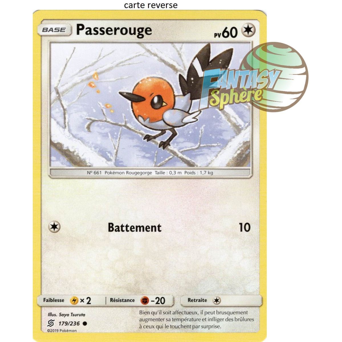 Item Passerouge - Reverse 179/236 - Sun and Moon 11 Harmony of Spirits