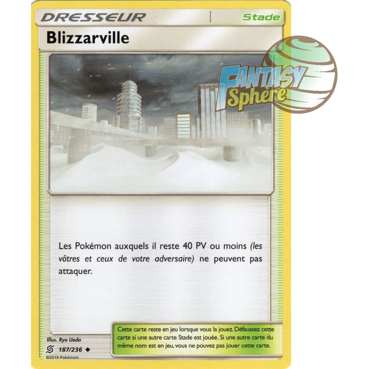 Item Blizzarville - Uncommon 187/236 - Sun and Moon 11 Harmony of Spirits