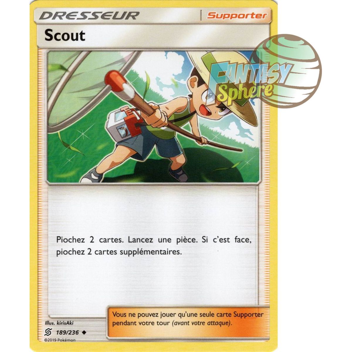 Scout - Uncommon 189/236 - Sun and Moon 11 Harmony of Spirits
