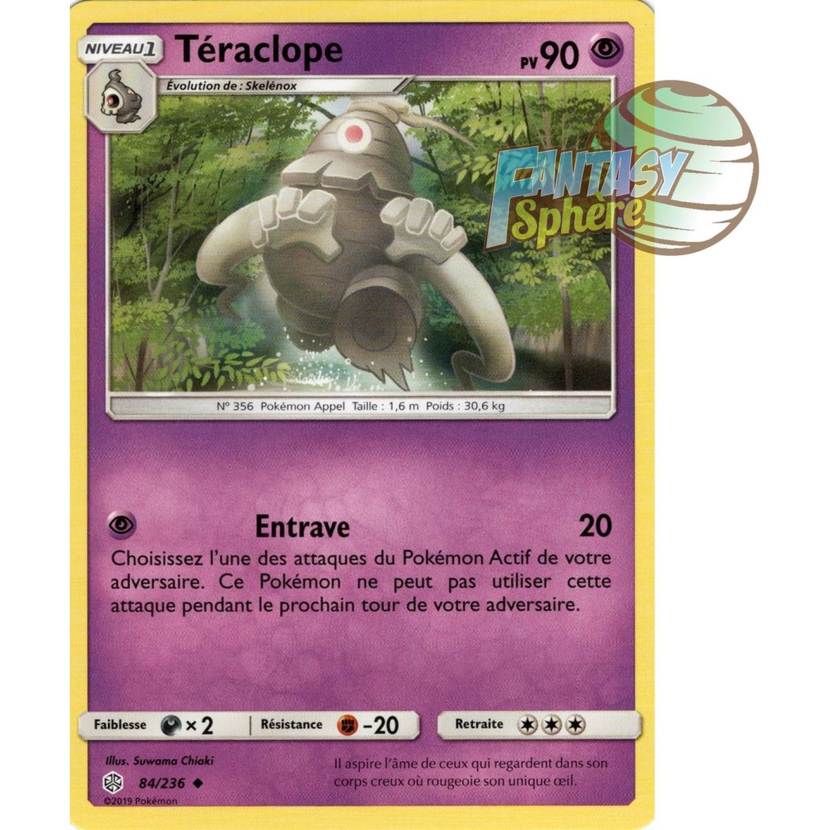 Item Teralope - Uncommon 84/236 - Sun and Moon 12 Cosmic Eclipse