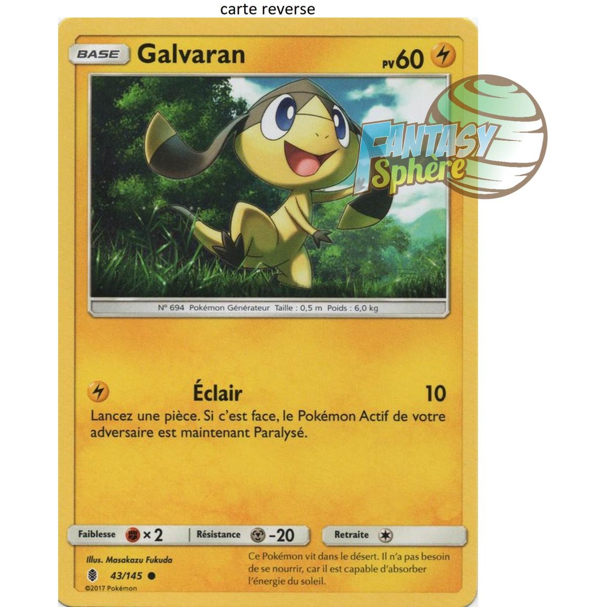 Galvaran - Reverse 43/145 - Sun and Moon 2 Ascendant Guardians