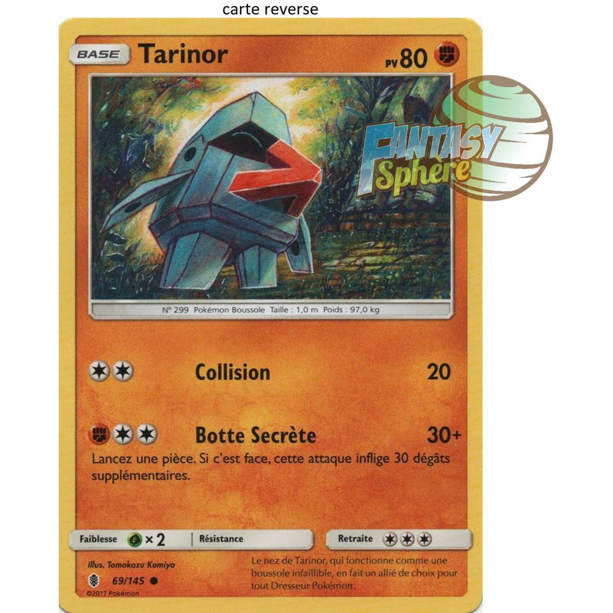 Tarinor - Reverse 69/145 - Sun and Moon 2 Ascendant Guardians