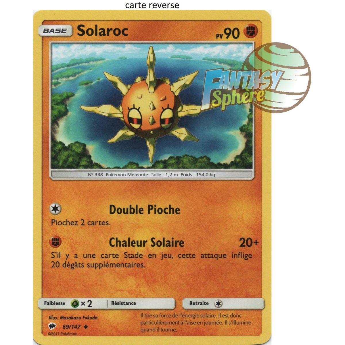 Solaroc - Reverse 69/147 - Sun and Moon 3 Burning Shadows