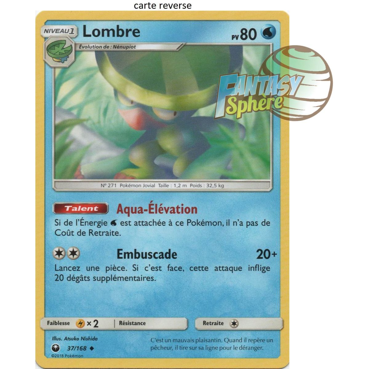 Lombre - Reverse 37/168 - Sun and Moon 7 Celestial Storm