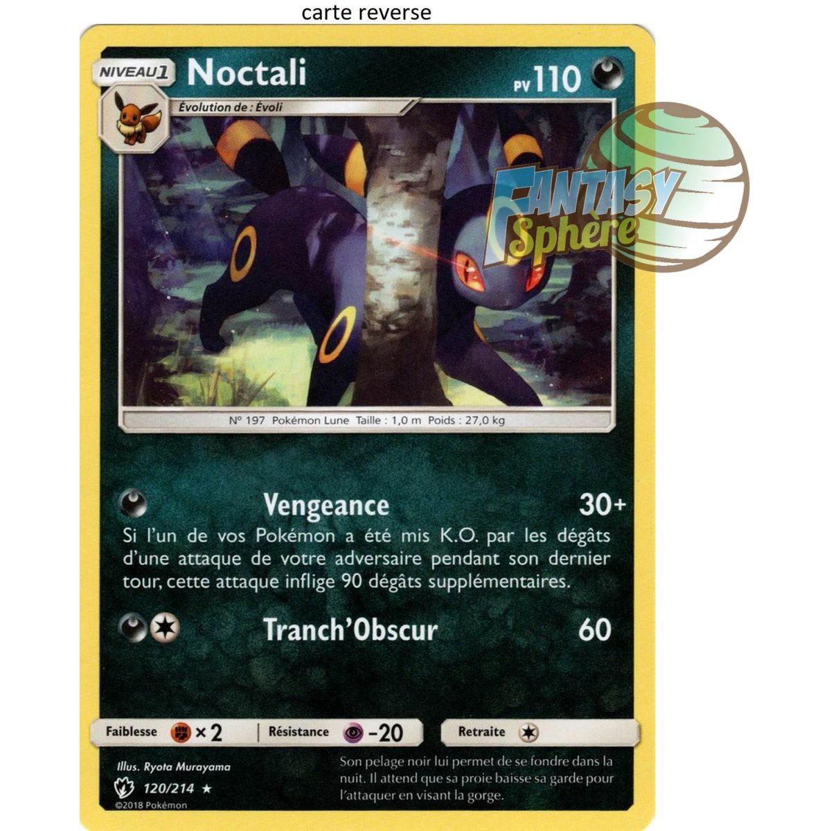Item Noctali - Reverse 120/214 - Sun and Moon 8 Lost Thunder