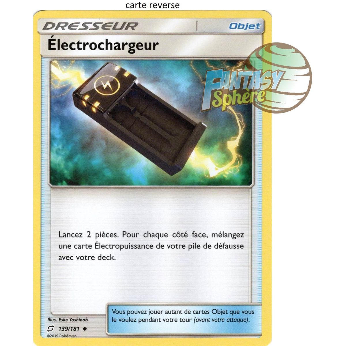Item Electrocharger - Reverse 139/181 - Sun and Moon 9 Shock Duo